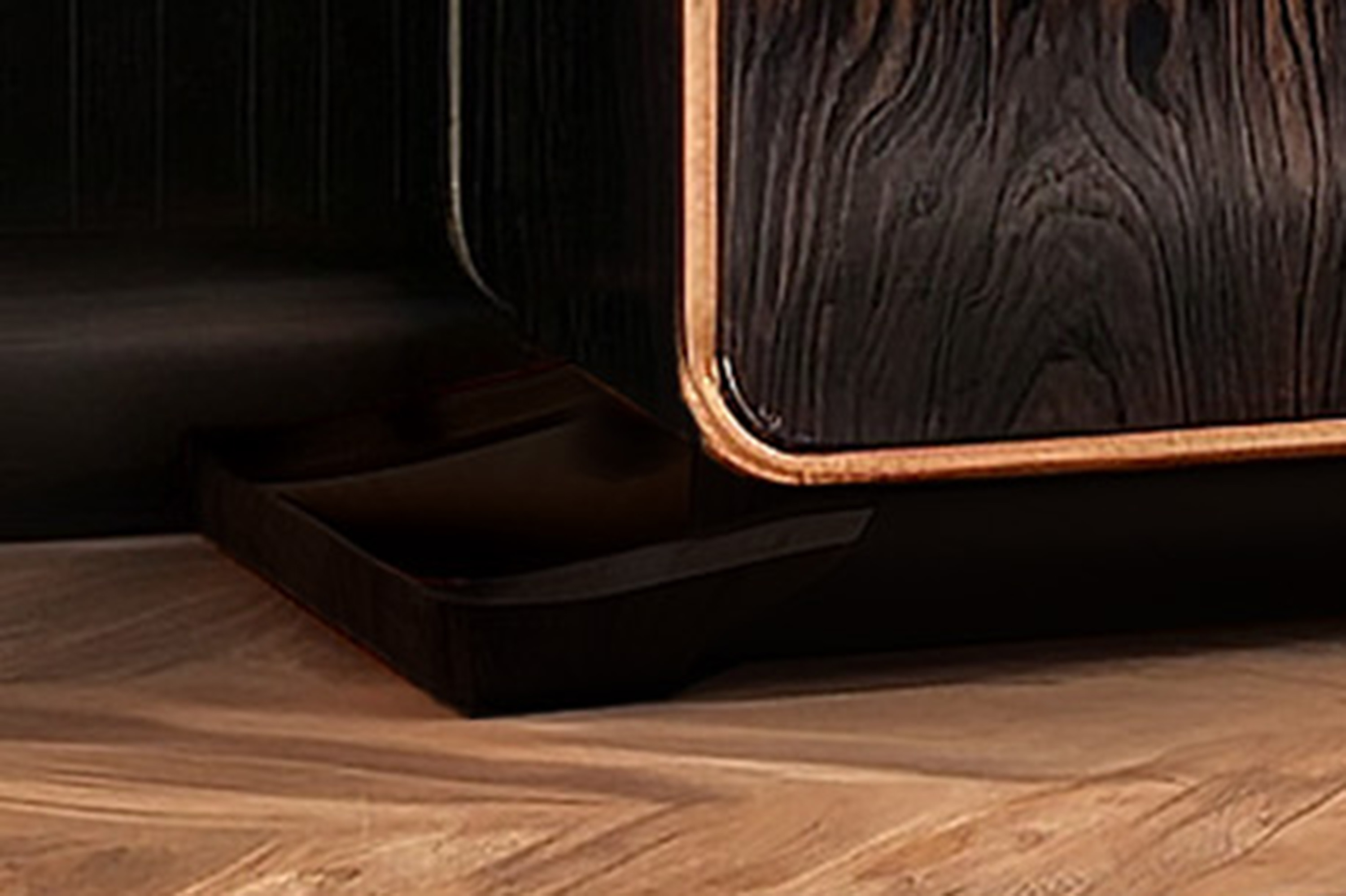 Art Deco Sideboard mit edlen Santos Palisander