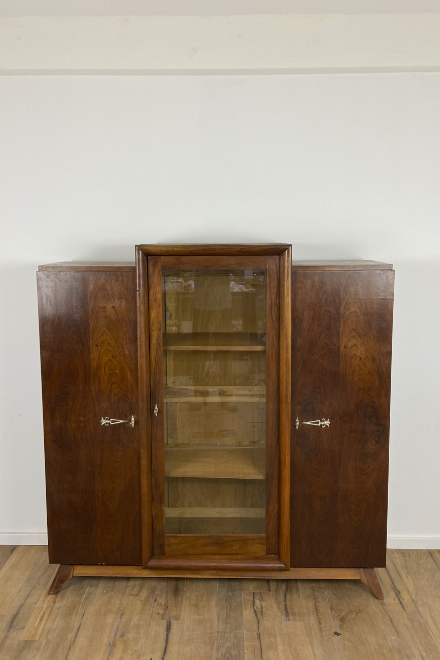 Art Deco Bibliothek / Vitrine aus Frankreich