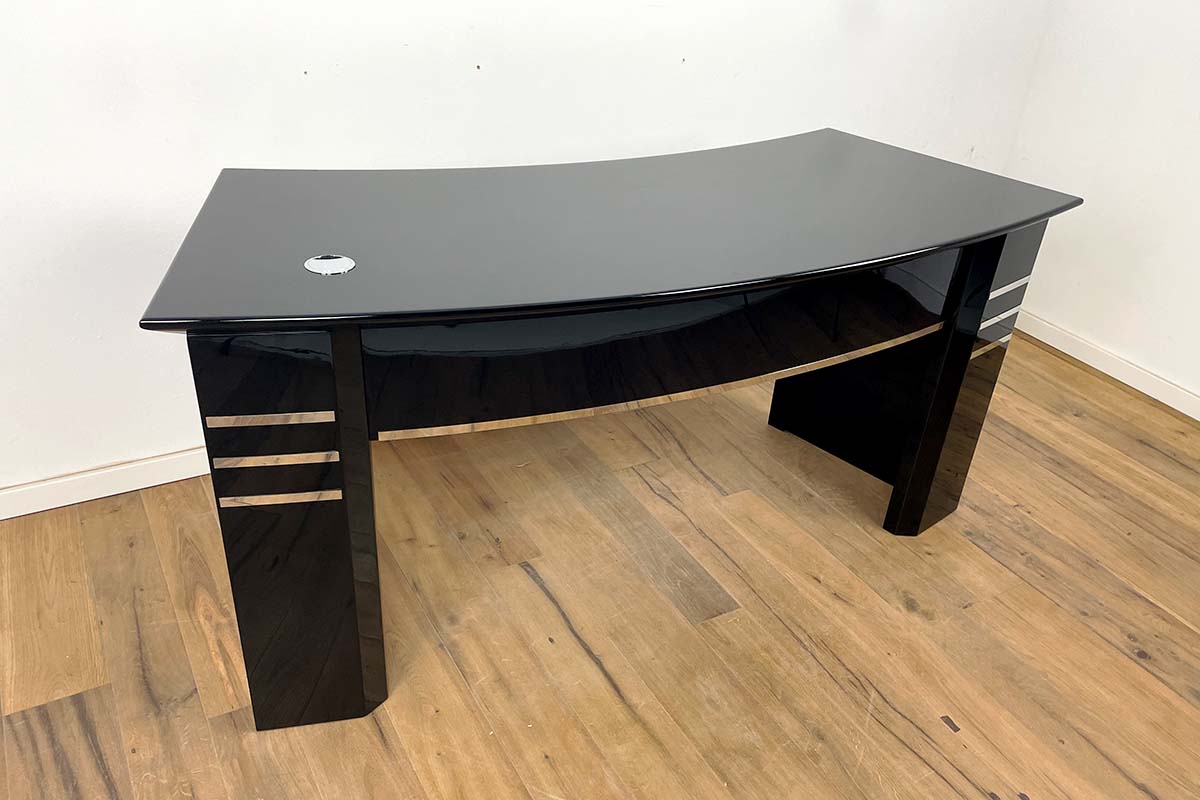 Bauhaus Schreibtisch aus einer alten Druckerei