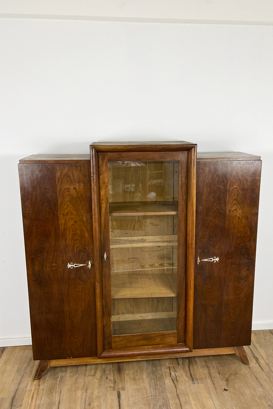 Art Deco Bibliothek / Vitrine aus Frankreich