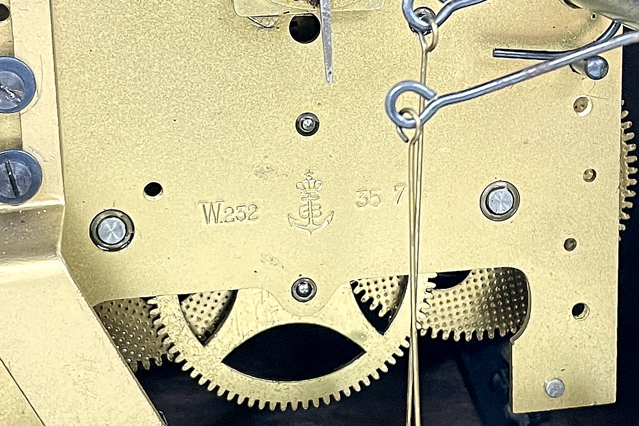 Art Deco Uhr Original Anker Gustav Becker 