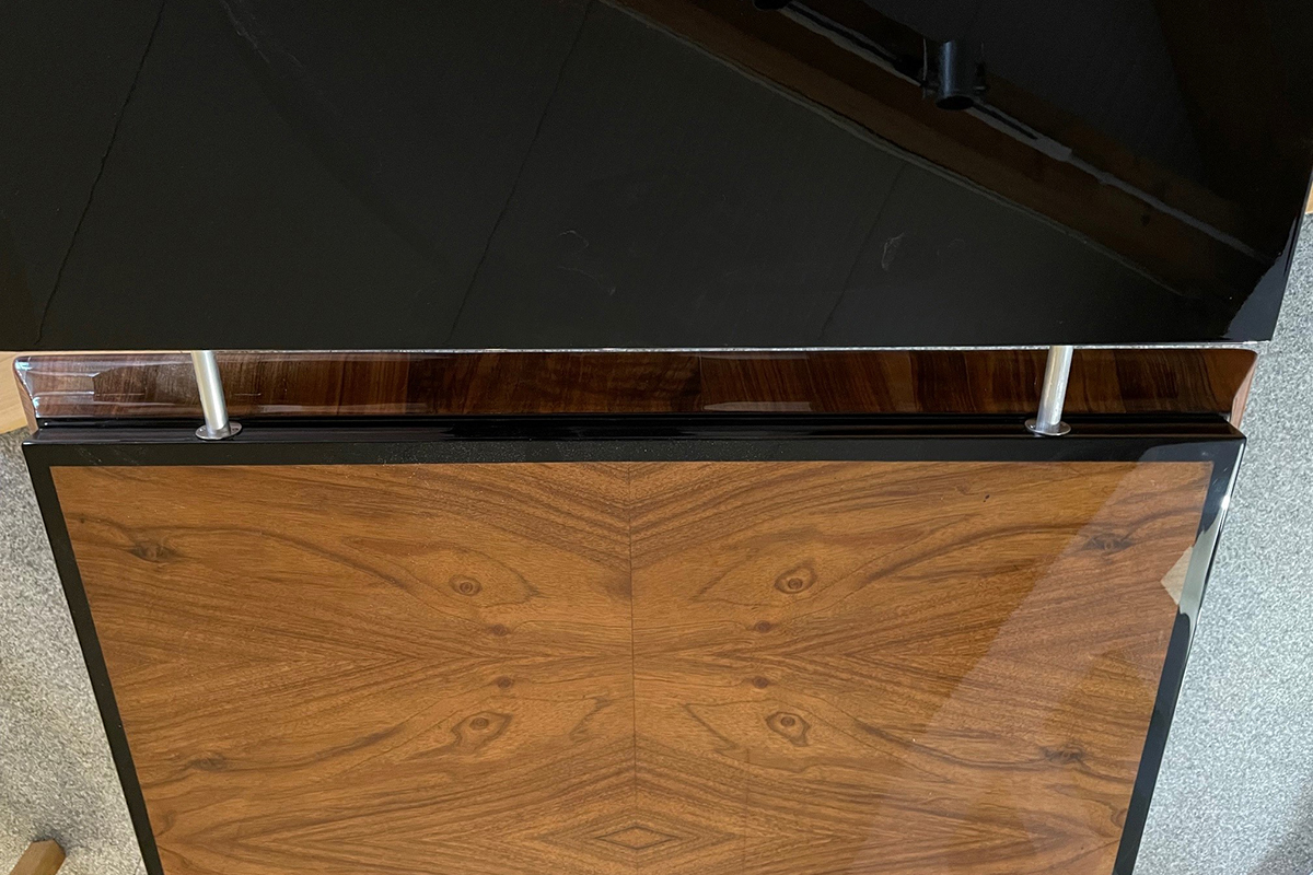 Art Deco Esstisch/Gondeltisch aus Paris um 1925 sehr seltene und wertvolle Ausführung