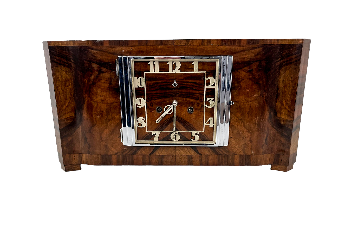 Art Deco Uhr Original Anker Gustav Becker 