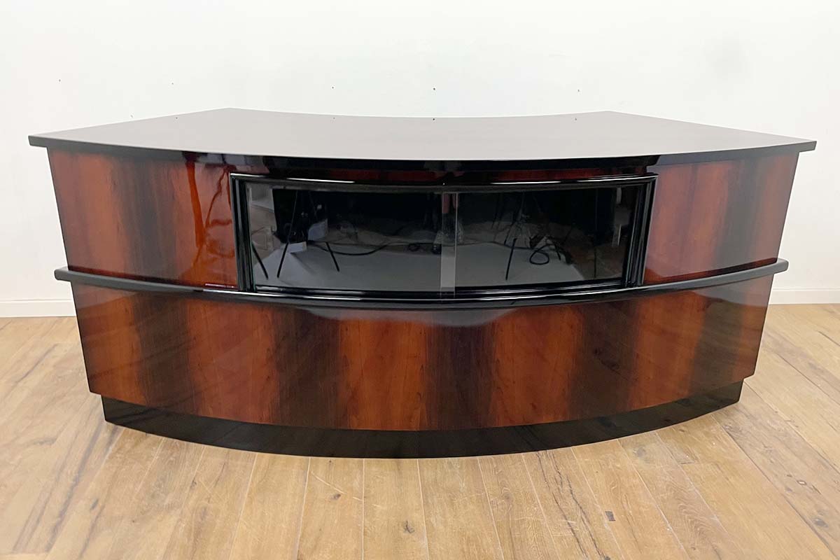 Art Deco Schreibtisch aus Paris "Villa des Arts" in Palisander