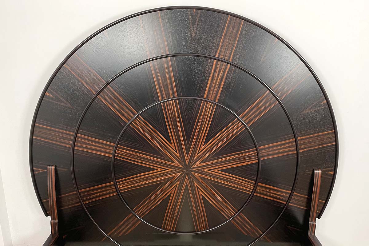Art Deco Bett "Lit Soleil" Inspiriert von Ruhlmann Émile-jacques