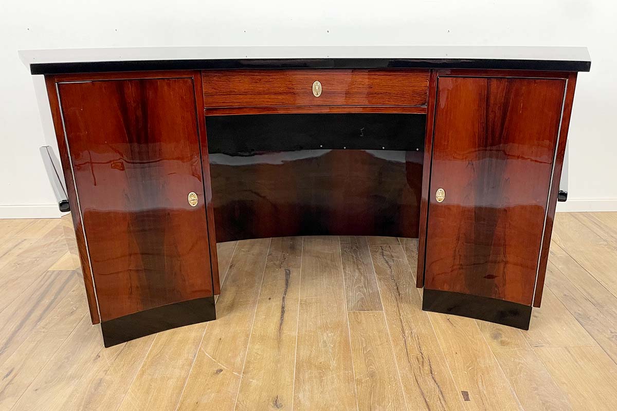 Art Deco Schreibtisch aus Paris "Villa des Arts" in Palisander
