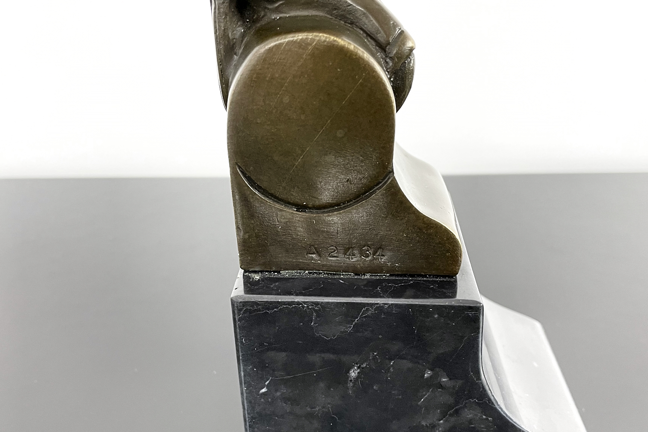 Dekorative Bronze im Art Deco Stil 